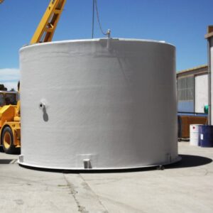 Fibreglass tanks can be designed to store any chemical.
