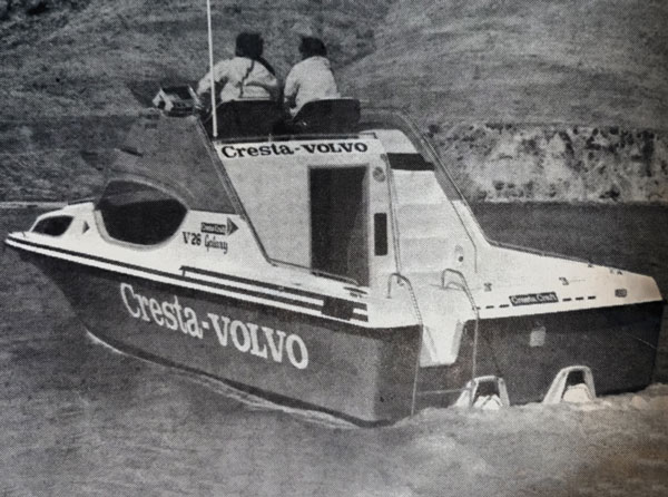 Cresta boat circa 1965