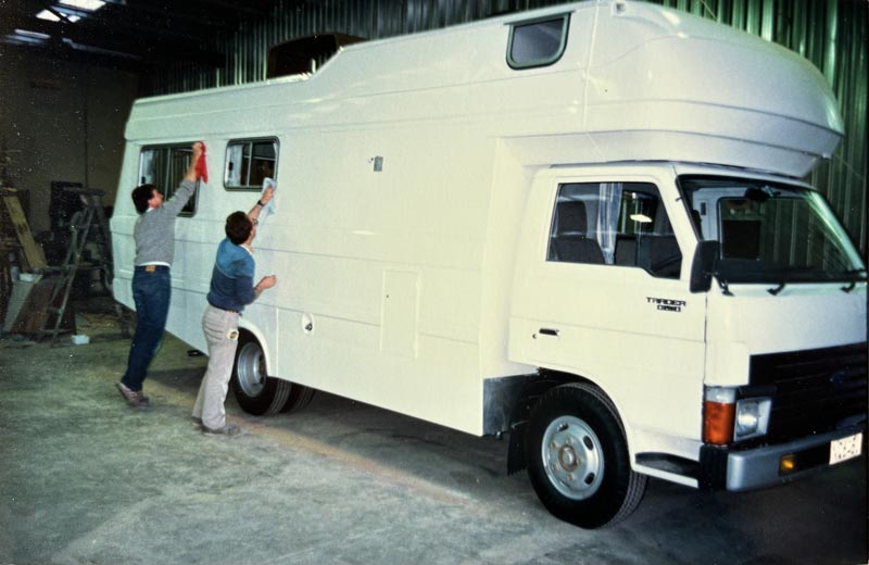 A 1980's Cresta Craft motor home