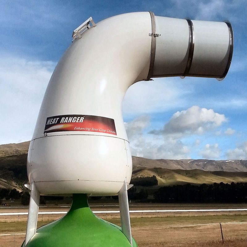 Heat Ranger frost fighting system for farms, built by The Composite Group