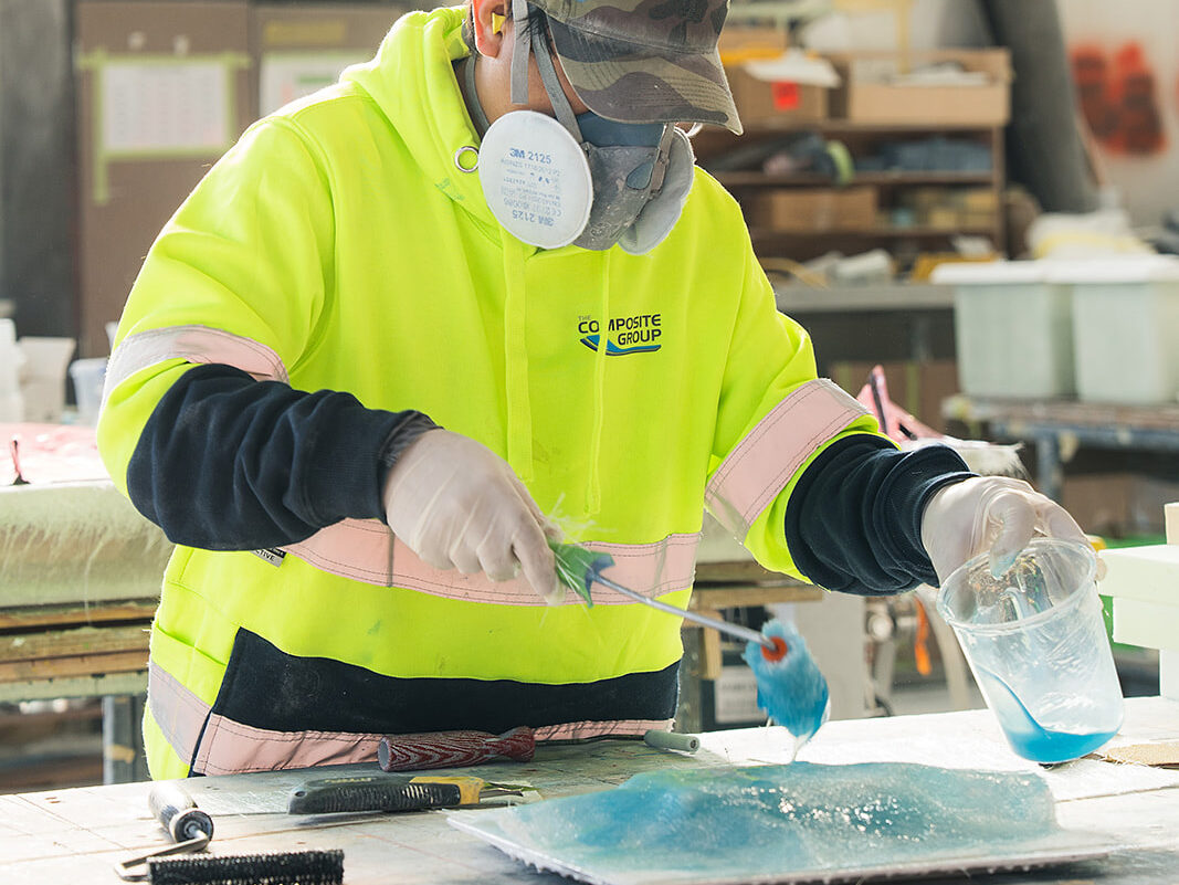 Fibreglass mould production service