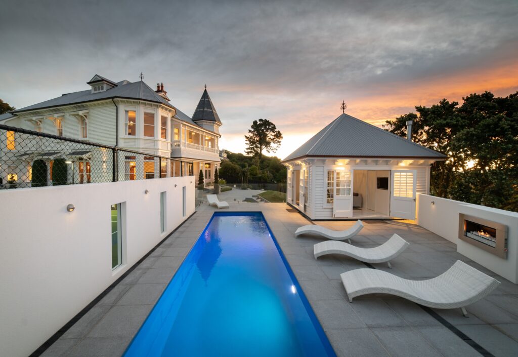 Lap residential swimming pools