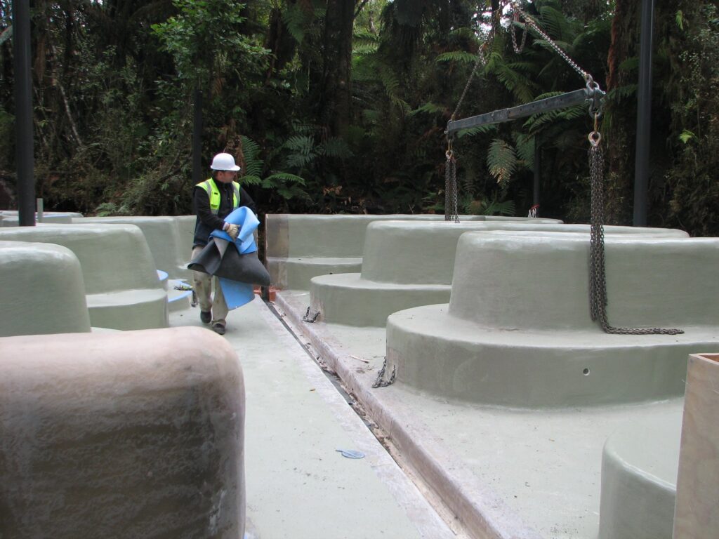 Installing the hot pools