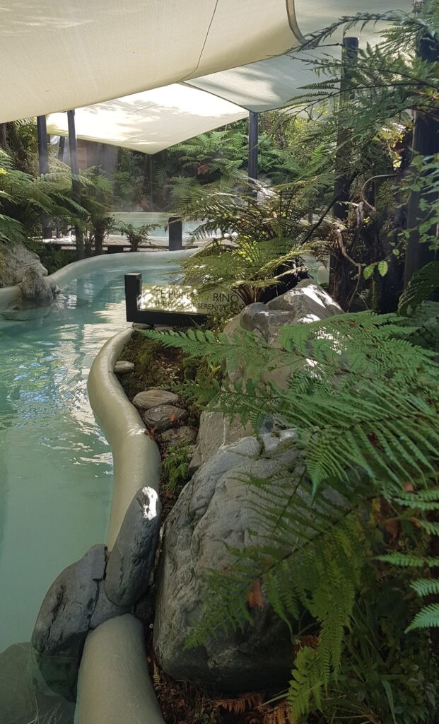 The finished hot pools at Franz Josef
