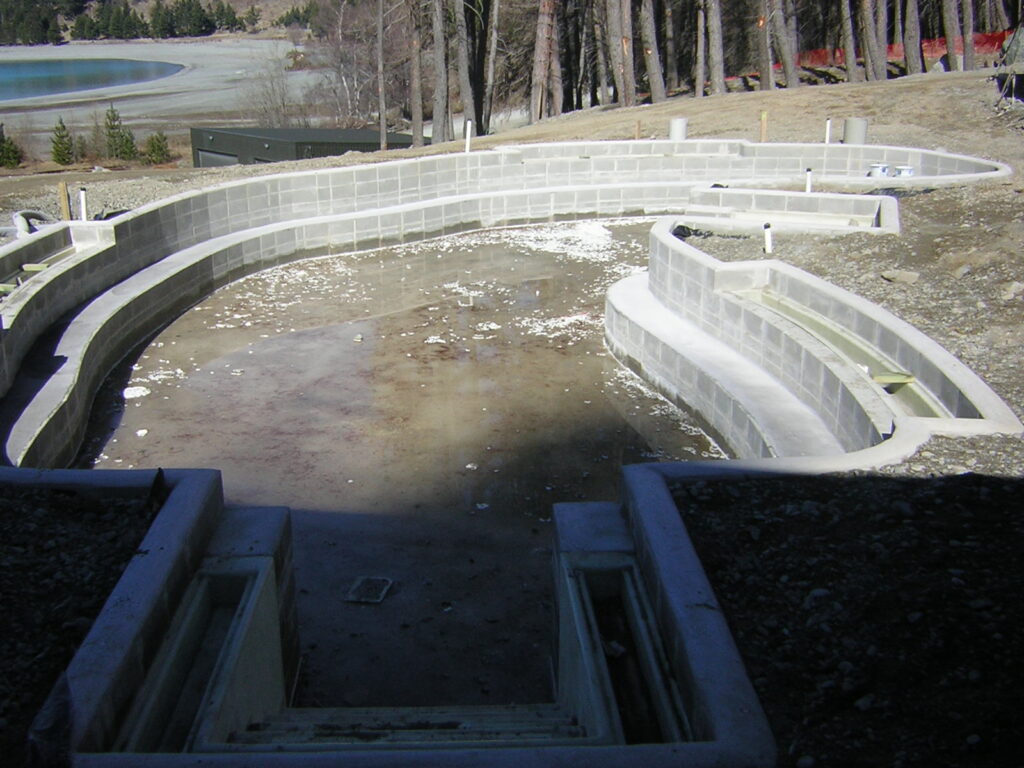 Pool construction