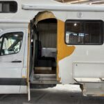 Rebuilding the side of a 6 Berth Motorhome